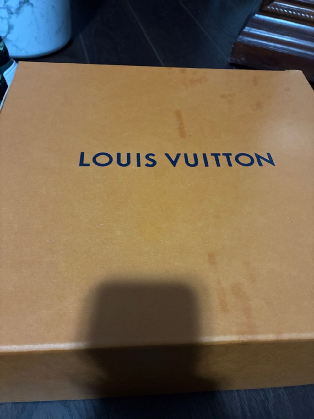 Louis Vuitton Men's High-Top Sneaker in Black and Gray Monogram - Picture 10 of 10
